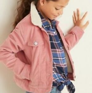 Old Navy Girls Sherpa-Lined Trucker Jacket